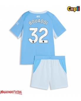 Manchester City Ayyoub Bouaddi #32 Echipament de Fotbal Replică 2026-27 Copii Acasa (+ Șorturi)